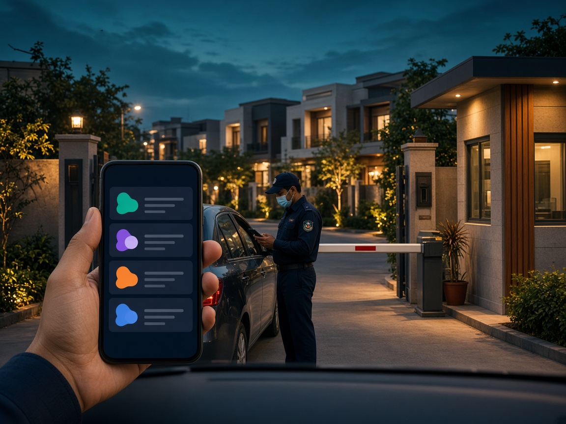 SmartGate community gate and resident app