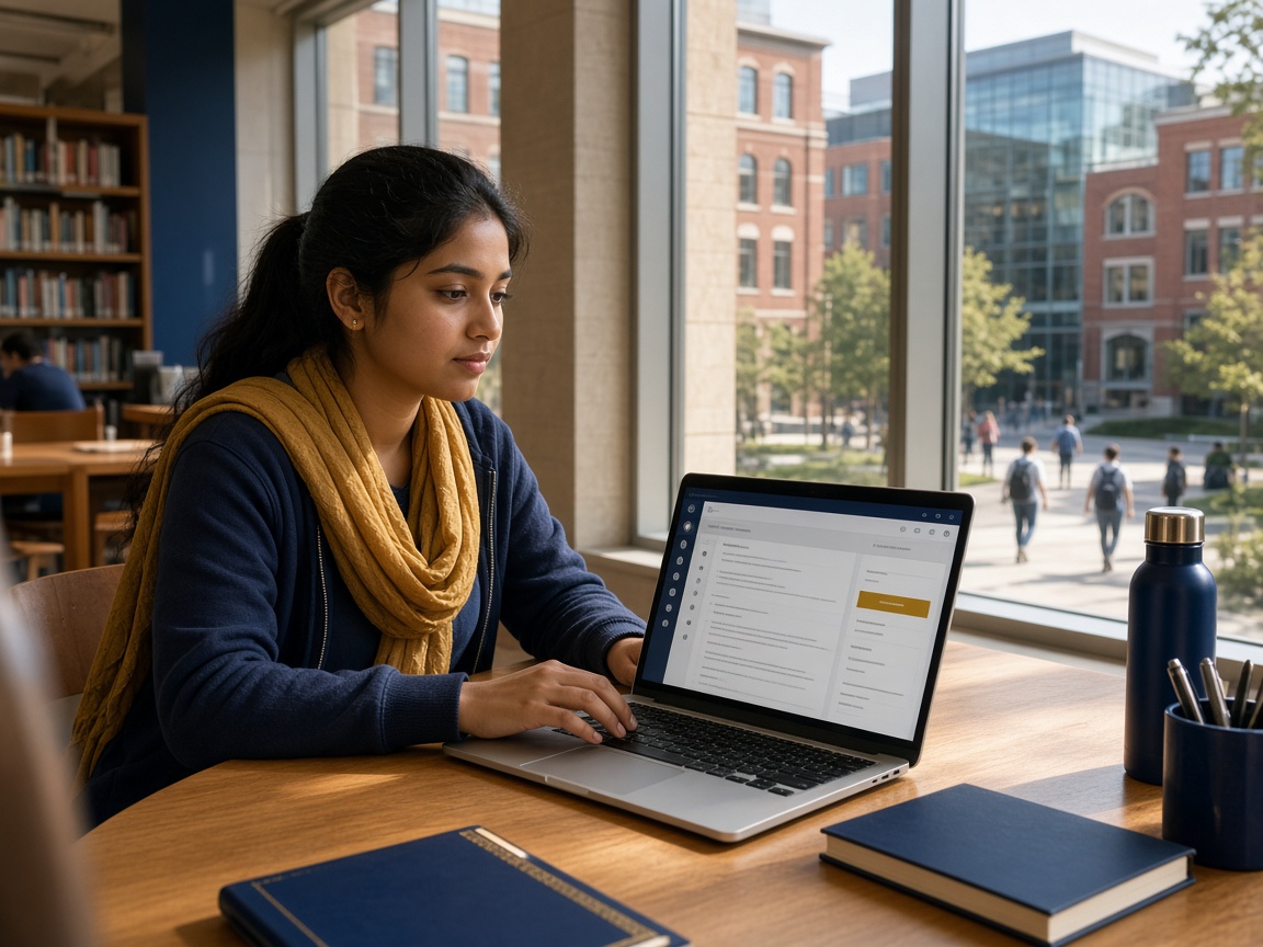 UniGate university admissions on campus